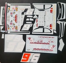 2004 Kasey Kahne #9 Vegas Cards Dodge 1:24 Decal Waterslide Decals (or Elliott)