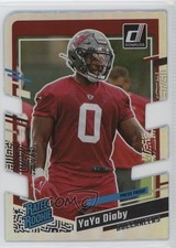 2023 Panini Donruss Rated Rookie Press Proof Silver Die-Cut /75 YaYa Diaby 1qr7