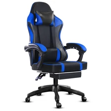 Ergonomic Computer Gaming Chair – Adjustable Lumbar Office Desk Chair for Adults
