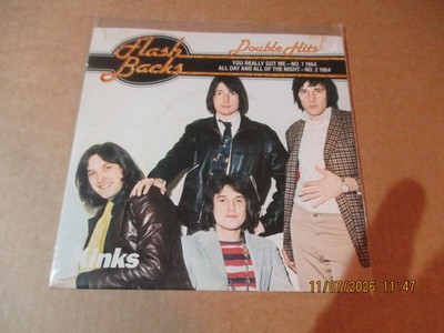 (128)  7'' Single - Vinyl - The Kinks - You really got me / All Day and all of th