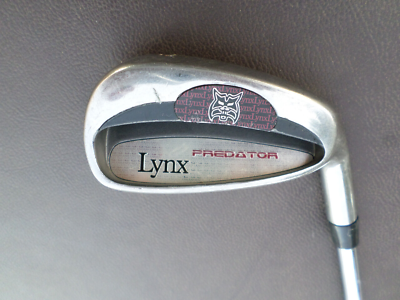 Black Lynx Parallax 4 Iron Stiff Steel Shaft Chamois Grip Black Lynx Parallax 4 Iron Stiff Steel Shaft Chamois Grip