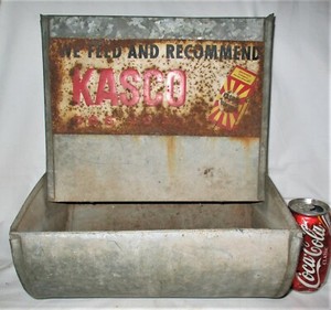 metal dog food dispenser