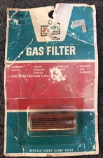 Vintage KG-9 Kmart Carburetor Gas Filter Manufactured In USA