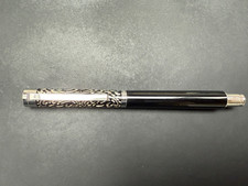 Waldmann Füllhalter Pocket – Aus Sterling Silber, Schwarz Lackiert, Mit Breiter Feder (B)
