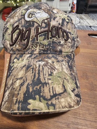 Camo Big Horn Hat Cap Hunting (=)