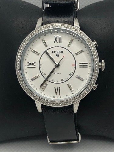 Fossil Q FTW5009 Womens Black Leather 