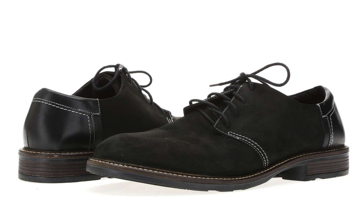 Noat Chief color block black brown lace up slip resistant shock relief loafer 13 Amazon.com | NAOT Footwear Womens Autan Boot Brown Cedar  main image 2