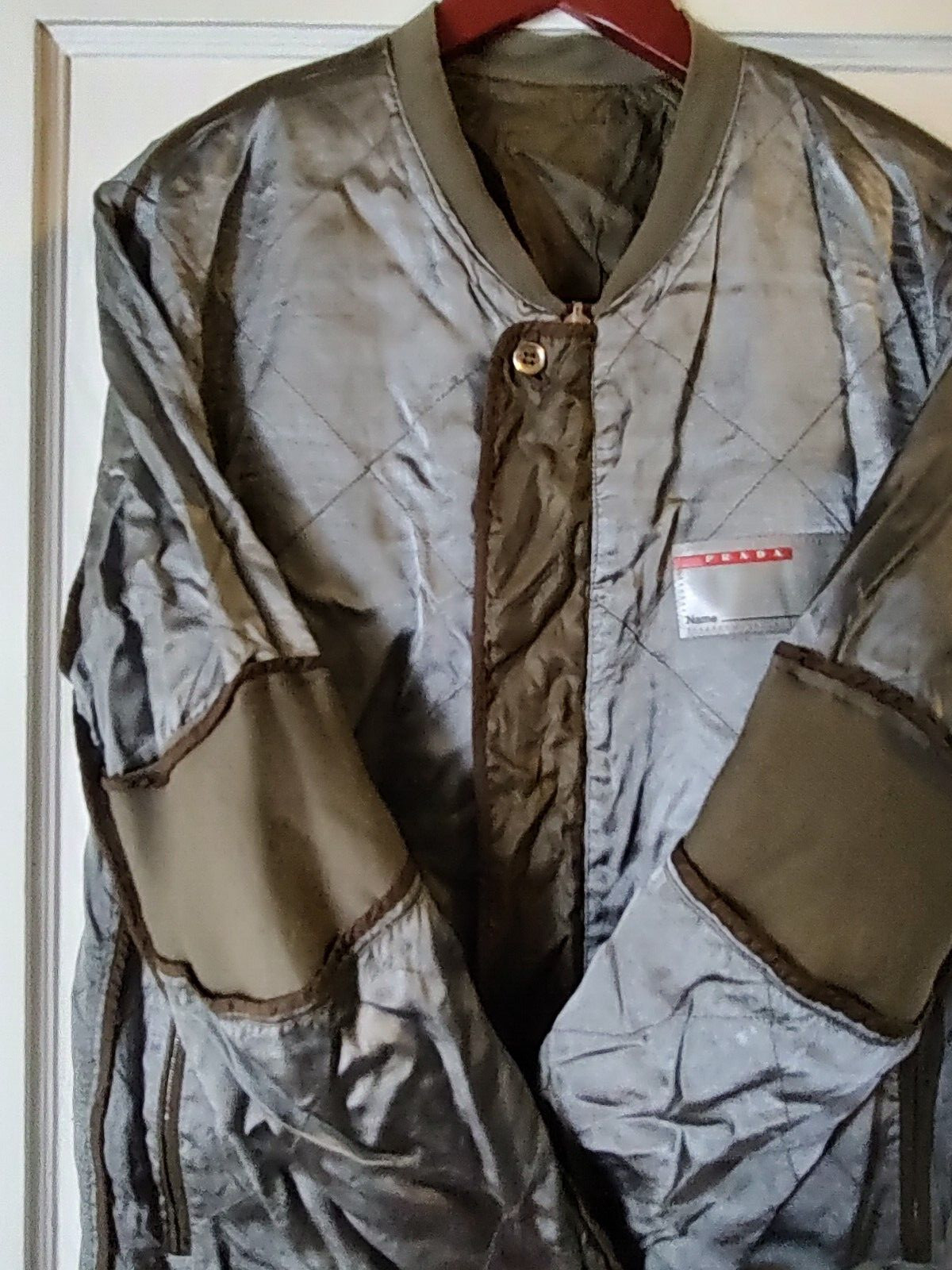 SUPER RARE authentic PRADA reversible jacket - image 7