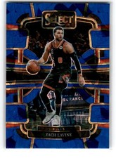 2023-24 Panini Select Zach LaVine Blue Chicago Bulls #16