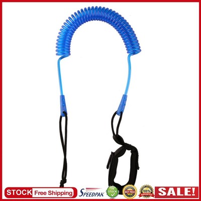 10 Fuß gewickelte SUP-Leine, Stand-Up-Paddle-Board, Surfbrett-Leine, Beinseil (b