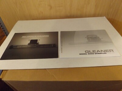 2-pc. GLEANER  MODEL 9250 DYNAFLEX, and ''TAKE CONTROL OF YOUR HARVEST''