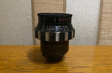 NICE Soviet Cine lens OKS 1-25 -1 f/2,5 25mm film cameras S/N 00999