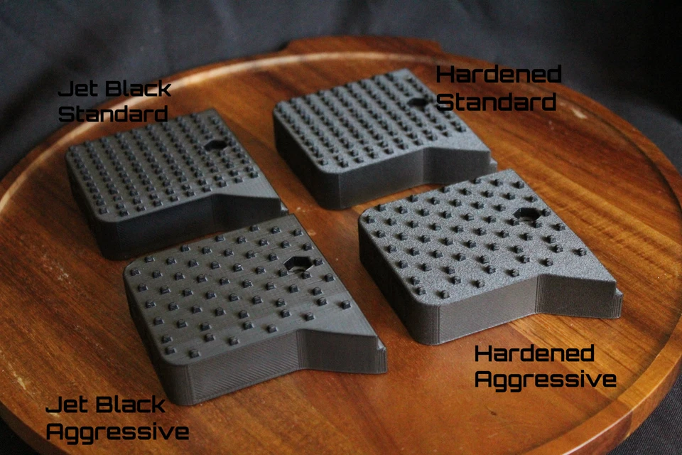 Stacyc 12e/16e смоляной черный широкие ножные колышки RJD стандартный набор рукояток - Изображение 3 из 4