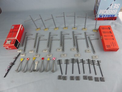 10 Poteaux Télégraphiques Jouef échelle N - Vintage, Pour Réseaux De Trains Miniatures