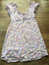 Ladies Floral Off The Shoulder Dress From Primark Size 8