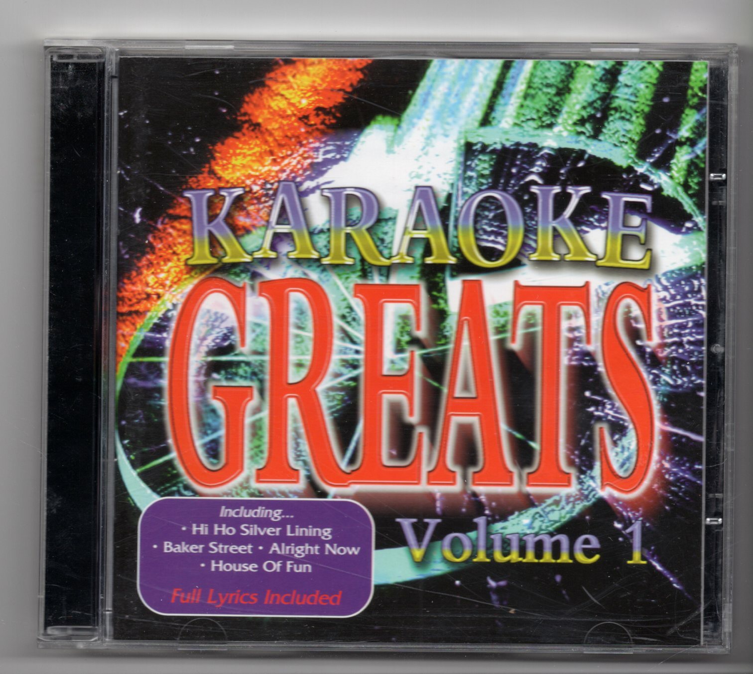 (JF973) Karaoke Greats Vol 1, 17 tracks - 1999 CD