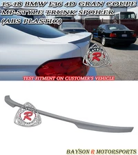 Fits 15-20 BMW F36 4dr Gran Coupe M Sport Performance Style Trunk Spoiler (ABS)