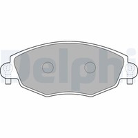 Delphi LP1533 Bremsbelagsatz, Scheibenbremse FüR Ford Jaguar