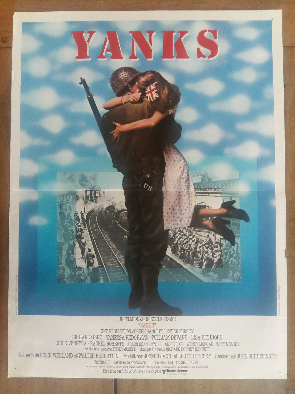 Locandina originale film Yankees (1979) - Regia di John Schlesinger