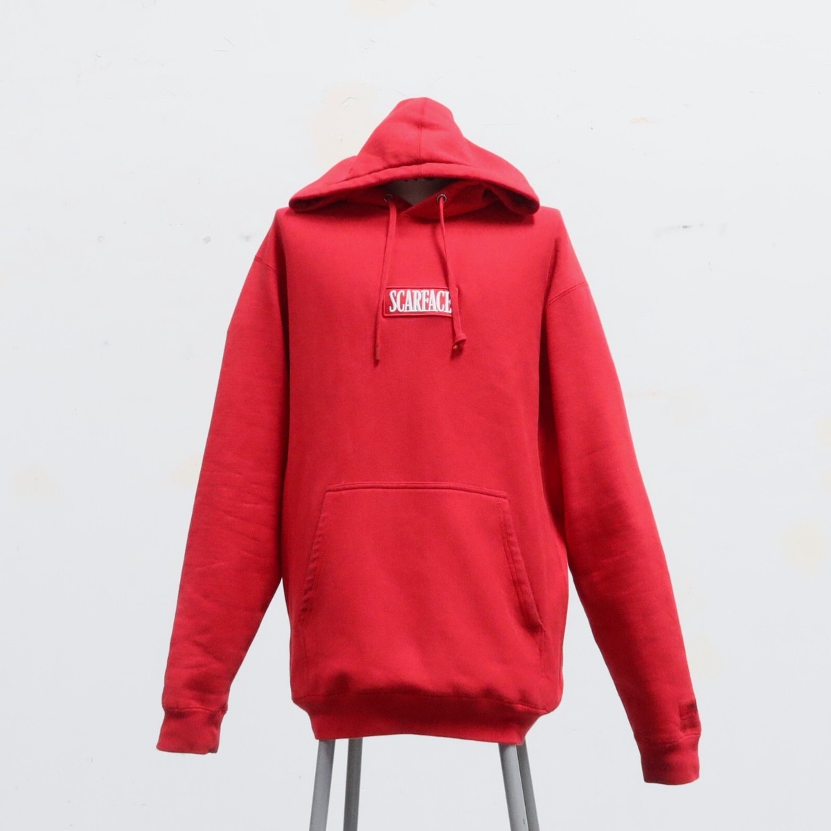 Hip Hop Moletom Rap Box Scarface X Shoe Palace Box Logo Hoodie