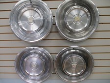 1968 1969 Cadillac Deville Wheel Cover Hubcaps Without Slots Oem Set 68 69 2004
