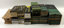 Lot Of 12 Sylvania Electronic/Radio/Radionic Tubes See Below