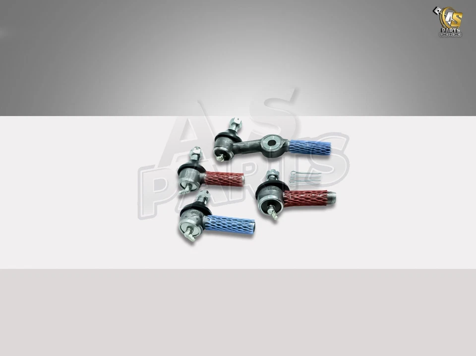 Fit For Willys Cj2a Cj3b Mahindra Jeep Steering Tie Rod End Kit Set Of 4 Rhd - Image 2 of 4