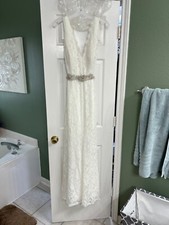wedding dress size 14 used