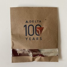 Delta Air Lines Special Edition Earbuds - NEW - SEALED - 2025