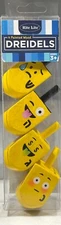 Rite Lite Wood Emoji Painted Dreidels, 4ct