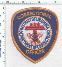 District of Columbia Dept of Corrections Officer 2nd Issue Shoulder Patch