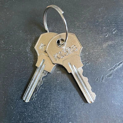 ILCO (2) Kennedy Tool Box Replacement Keys Cut Key Code K1200 - K1449 -Licensed Lksmt