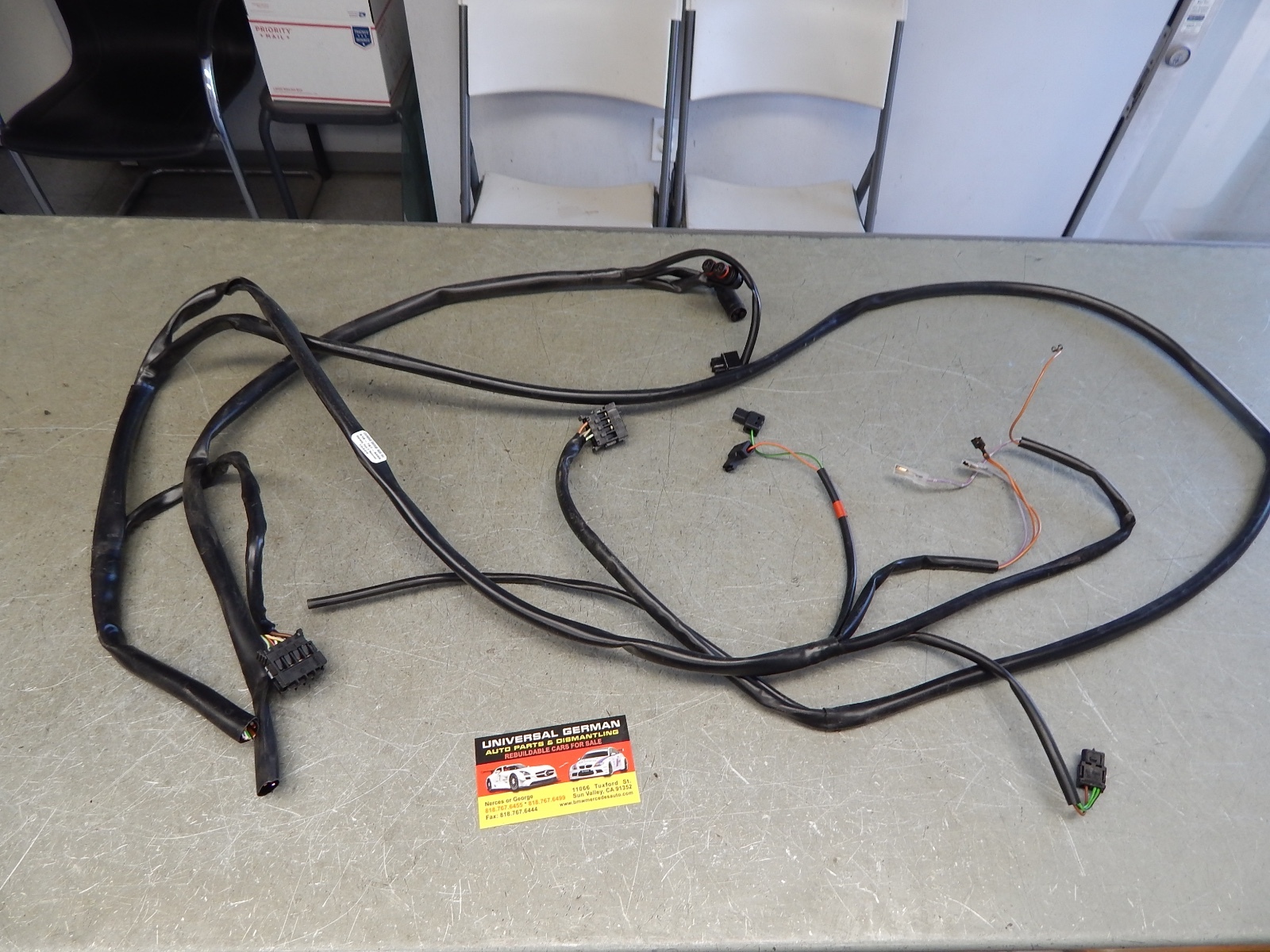 R129 SL320 500SL 300SL SL500 SL600 600SL TAIL LIGHT LOCK HARNESS LT ...