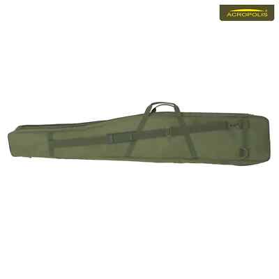 Portable Carry Storage Case Two-Section Rod Case, Layers Fishing Pole Bag