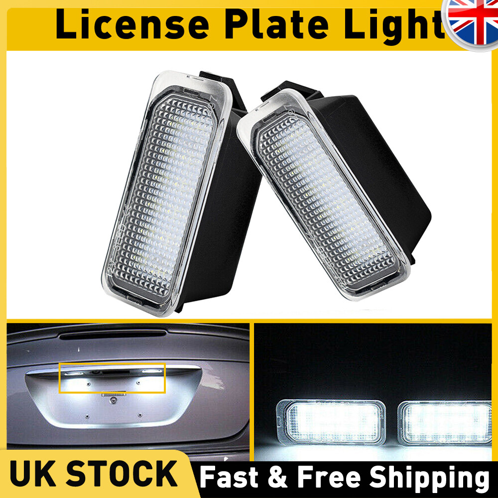 18LED Licence Number Plate Light For Ford Fiesta Focus Mondeo C