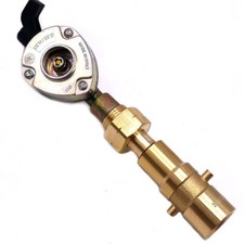 GAS lpg gpl cylinder Bottle refill 21mm clip on type + UK BAYONET adapter  set