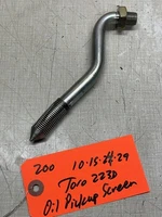 TORO Groundsmaster 223-D 4 Wheel Drive Engine Oil Pump Screen