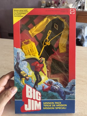 Mattel 1984 Big Jim Mission Pack Underwater Mission Outfit Set NIB
