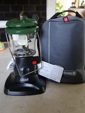 New with Case Green Coleman Lantern 5177 5178  Open Box! 2 Mantel No Propane