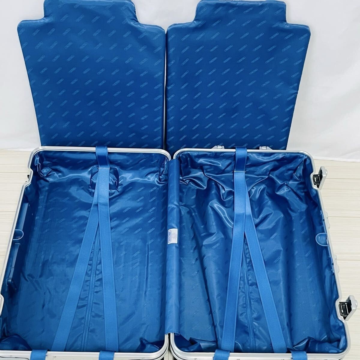 Rimowa Topas Original Check In 63L Silver 4-wheels Carry Case