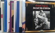 Laser Disc Lot Of 10 Opened, Used Once, Classic Movies, Laserdisc