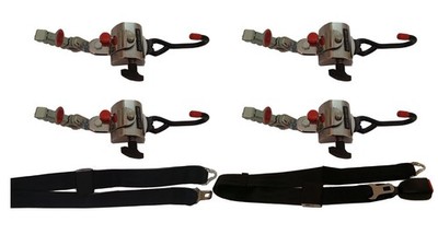 Wheelchair Restraint System,Wheelchair Tie Down with Lap Belt