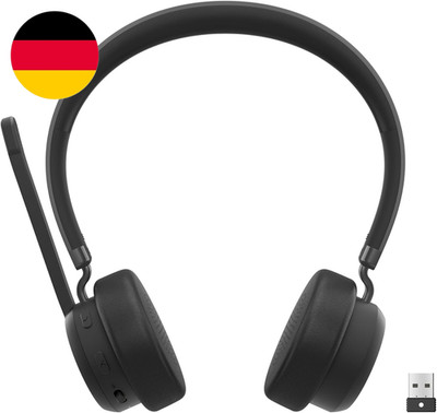 Lenovo - Headset - On-Ear - Bluetooth - Kabellos - Adapter USB-A via Bluetooth -