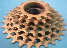 Ruota libera strada Regina Oro Gold 13T-28T 6-Spd NUOVA/NOS vintage-italiana Thd++