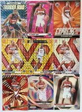 2024-25 Panini Alexander Sarr Rookie Lot 9 Prizm Select Optic Mosaic Wizards