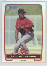 2012 Bowman Chrome Prospects Refractor 434/500 Raul Alcantara #BCP25 0a1