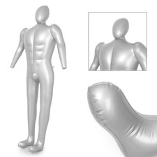 New Man Whole Body With Arm Inflatable Mannequin Torso Model US Stock