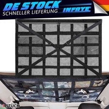 Auto KFZ Dach Netz Tasche Decke Gepäck Aufbewahrung Organizer Netz Lager 90x65cm