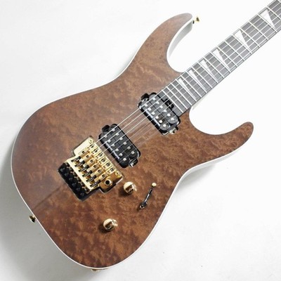 Electric Guitar Jackson MJ Dinky DK Burl Mahogany Dark Mocha JFJ2400055 Japan