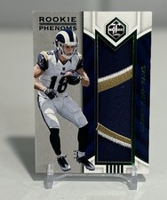 Cooper Kupp 2017 Panini Limited Rookie Phenoms Logo Patch Card 3/5 SSP SP RAMS